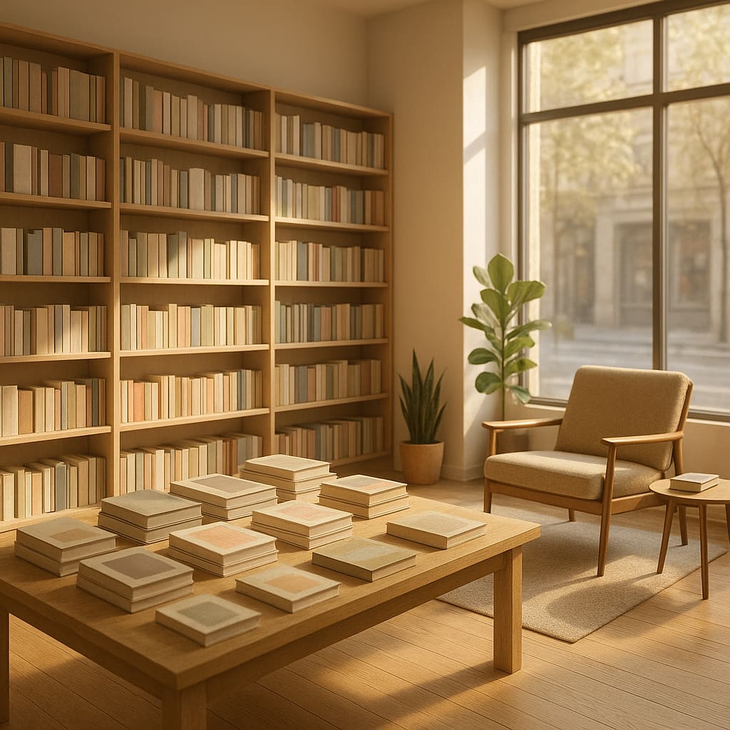 Buchhandlung Innenraum